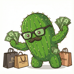ConfiPass Cactus Mascot